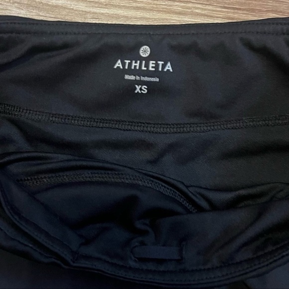 Athleta Black Running Shorts - Picture 2 of 3